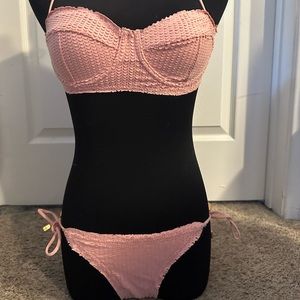 Vix Paula Hermanny light pink bikini small